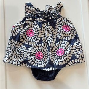 Just One You by Carter’s Navy and Pink Floral One Piece